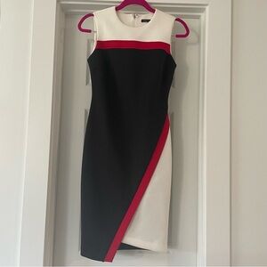 Tommy Hilfiger dress black/white/red new